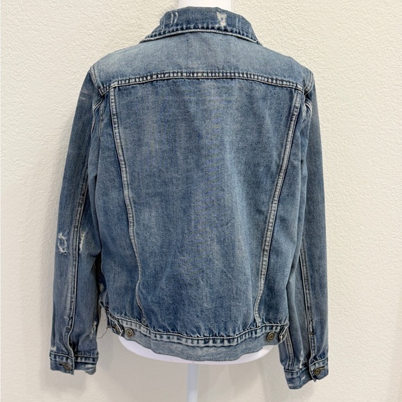 Altar’d State Distressed Denim Jacket - Picture 3 of 4